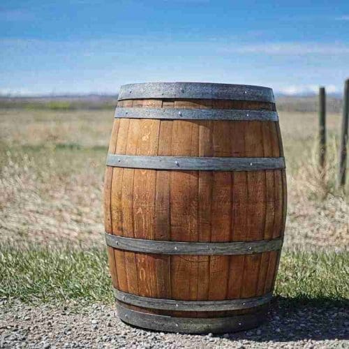 rustic wine barrels whisky barrels 