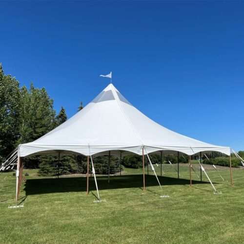 wedding tent setup for small wedding bright and beautiful rentals